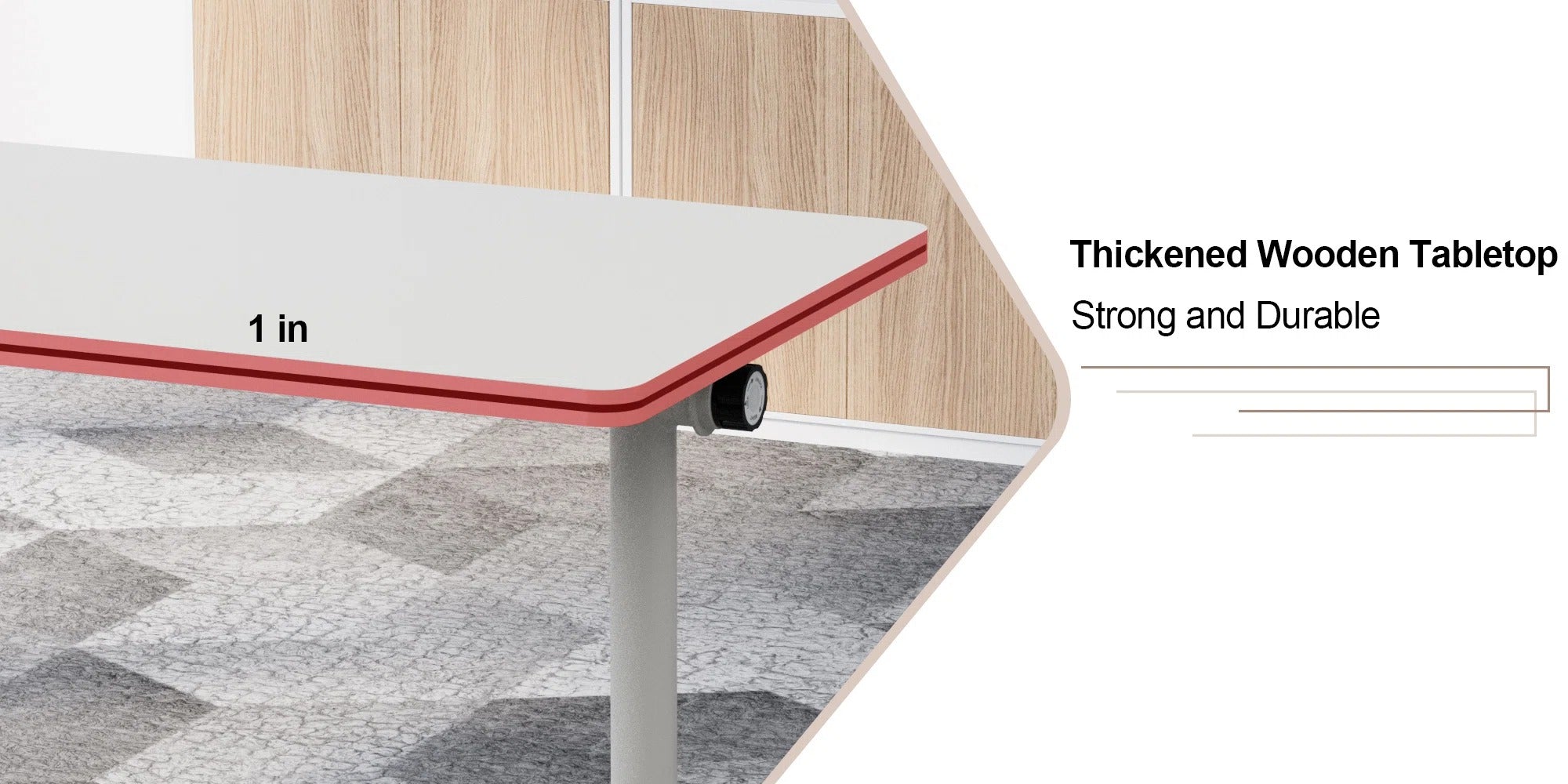 Niaja 63'' Flip-top Nesting Mobile Training Table